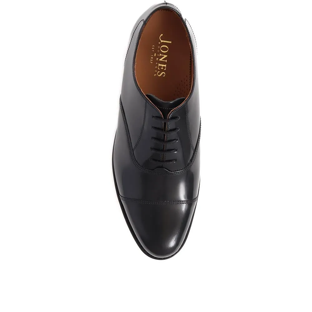 Minty Goodyear Welted Polished Leather Oxford Shoe - MINTY3 / 318 987 - Black sold by Jones Bootmaker product image thumbnail 5