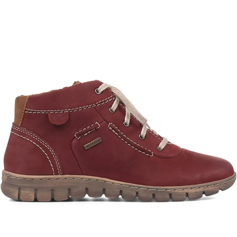 Steffi 53 Water Resistant Ankle Boots - JOSEF30507 / 316 100 - Bordeaux sold by Jones Bootmaker