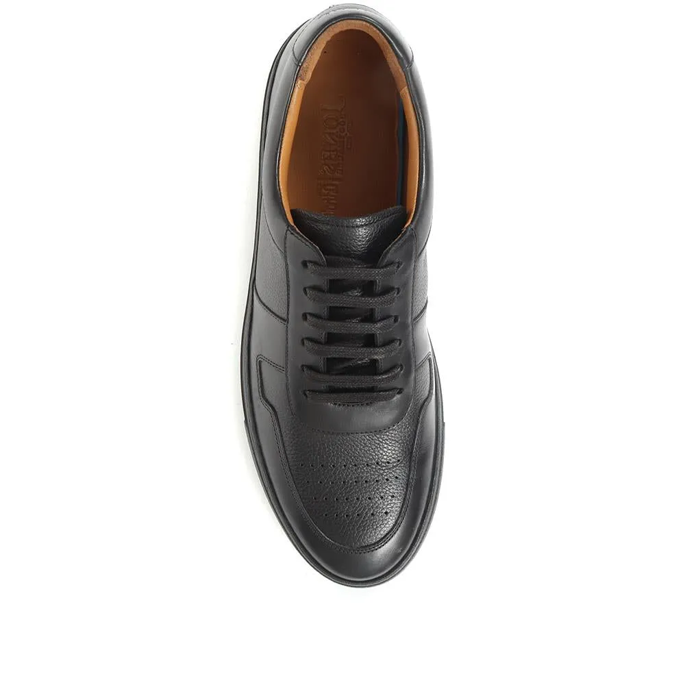 Teo Leather Trainers - TEO / 321 216 - Black sold by Jones Bootmaker product image thumbnail 4