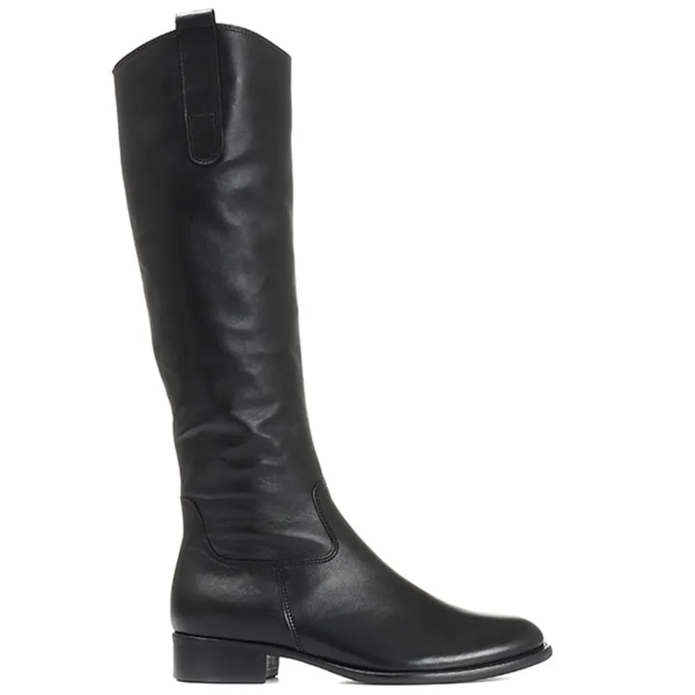 Brook Extra Slim Fit Calf Leather Rider Boots - GAB30576 / 316 817 - Black sold by Jones Bootmaker