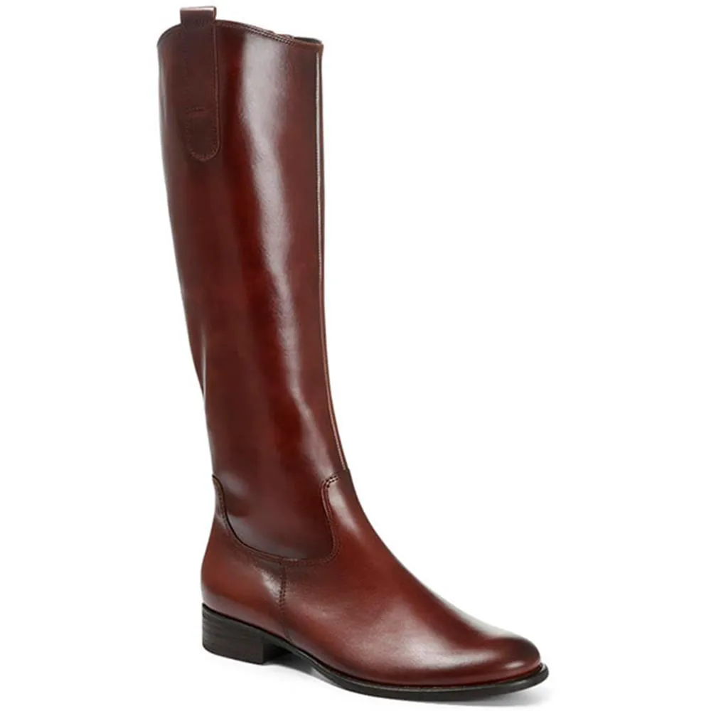 Brook Extra Slim Fit Calf Leather Rider Boots - GAB30576 / 316 817 - Tan sold by Jones Bootmaker product image thumbnail 2
