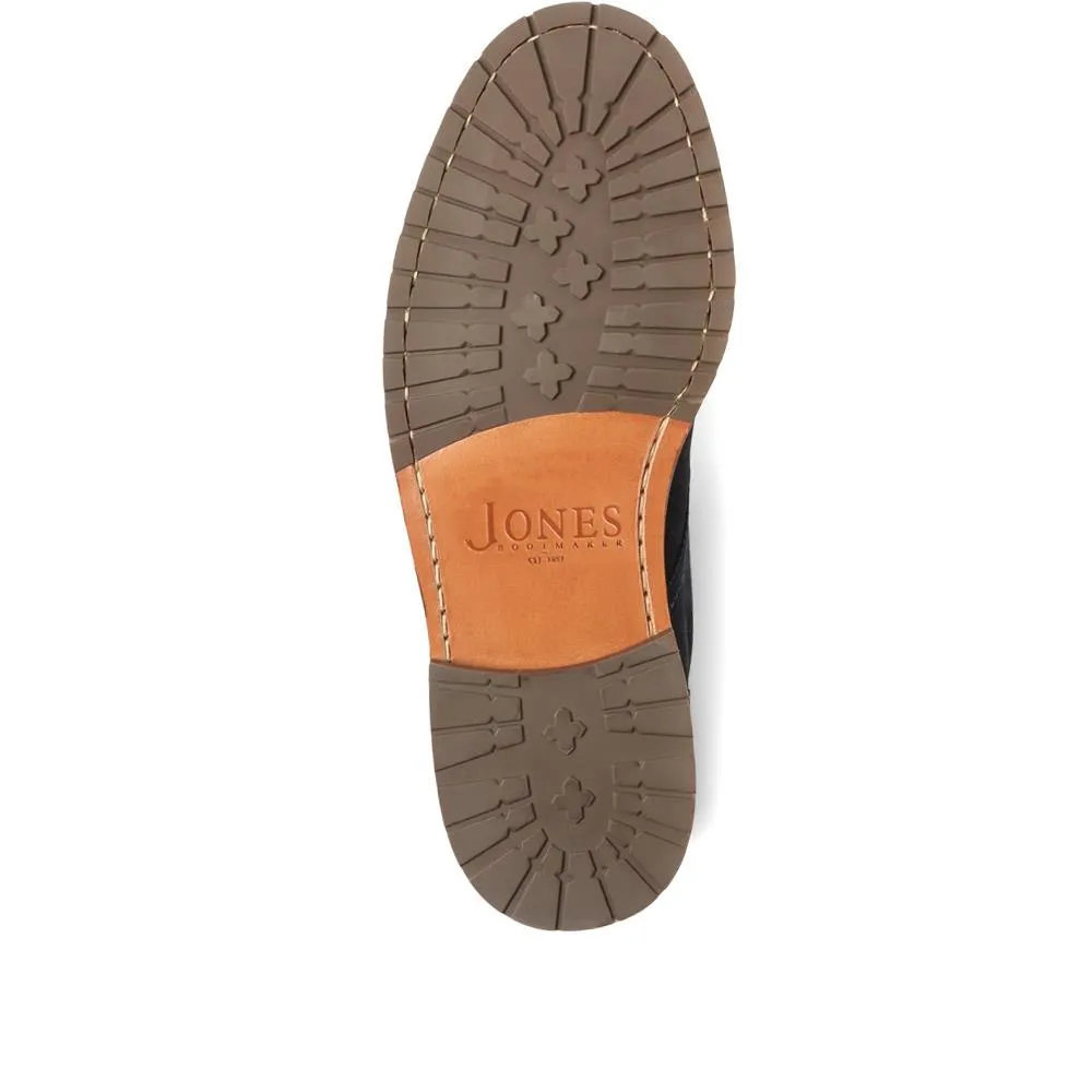 Evesham Leather Chukka Boots - EVESHAM / 322 921 - Navy Suede sold by Jones Bootmaker product image thumbnail 5