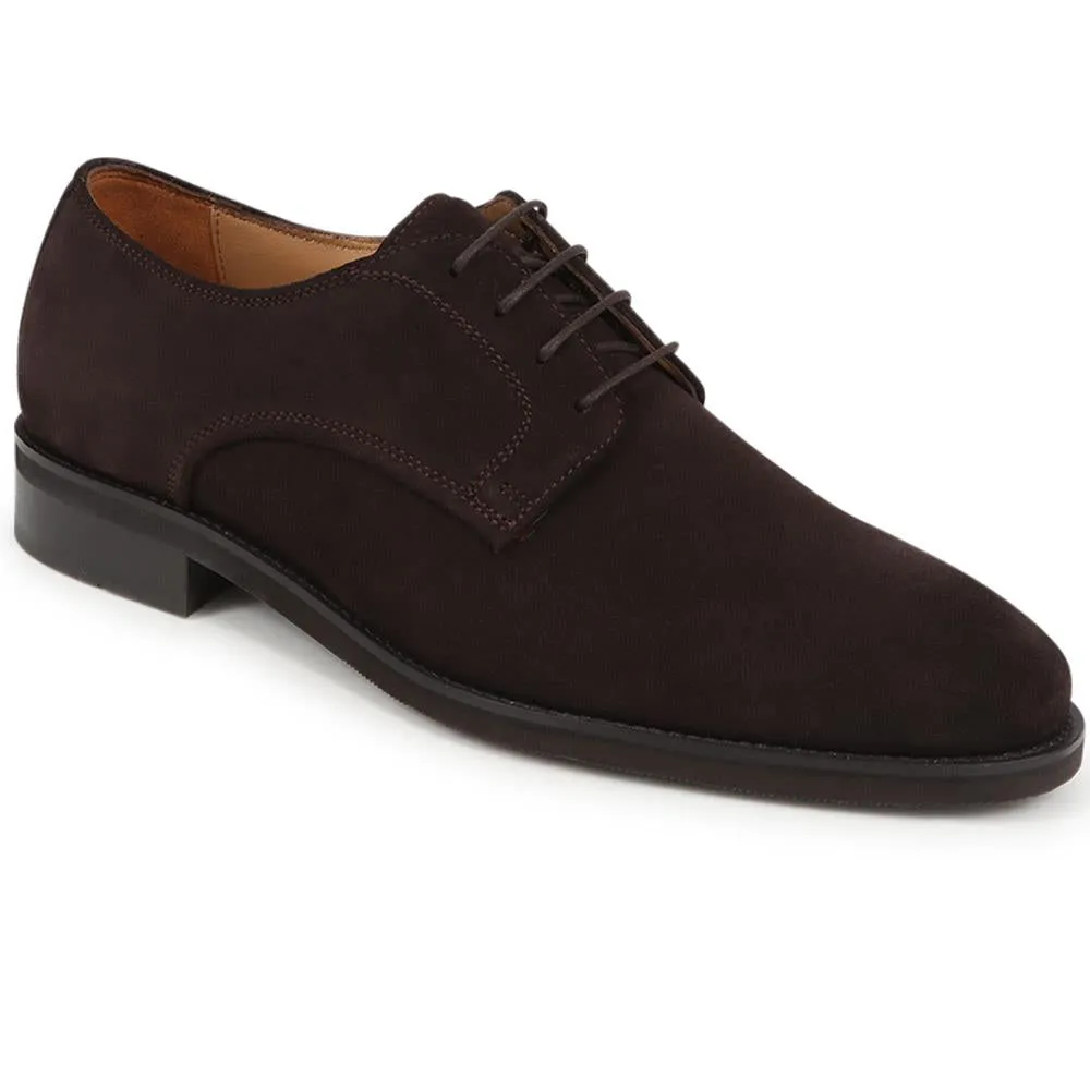 Maison Leather Lace-Up Shoes - MAISON / 325 749 - Dark Brown Suede sold by Jones Bootmaker product image thumbnail 2