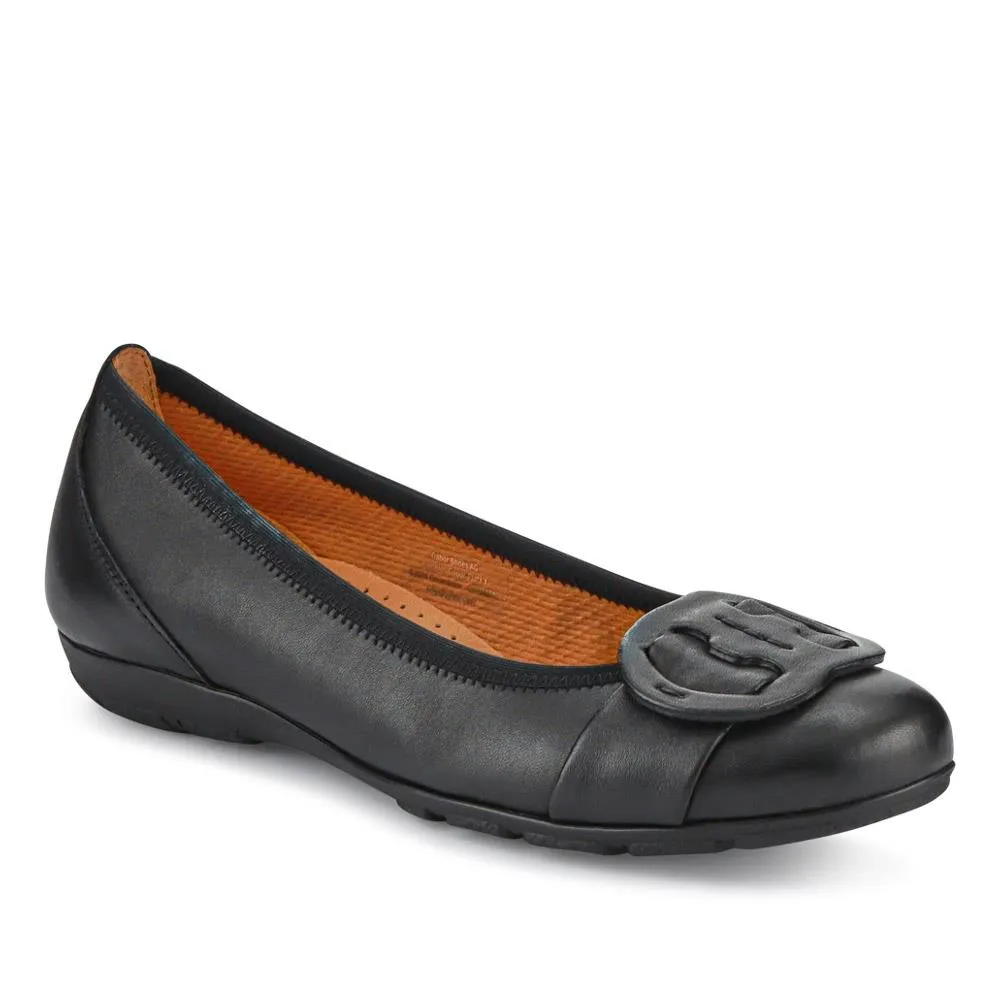 Rosta All-Leather Slip-On Ballet Pumps - GAB41501 / 326 979 - Black sold by Jones Bootmaker product image thumbnail 2