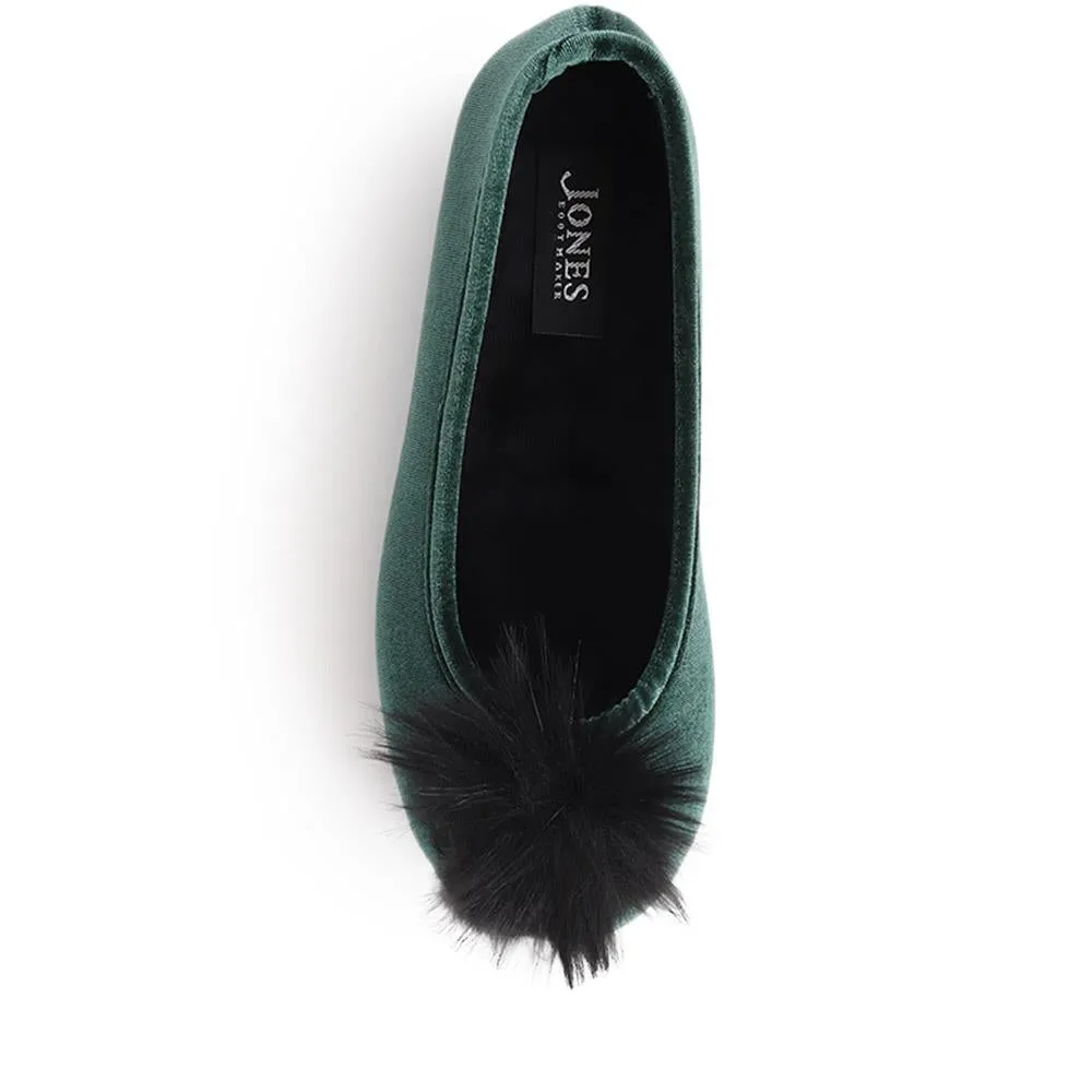 Erika Pom Pom Slippers - ERIKA / 322 776 - Green sold by Jones Bootmaker product image thumbnail 5