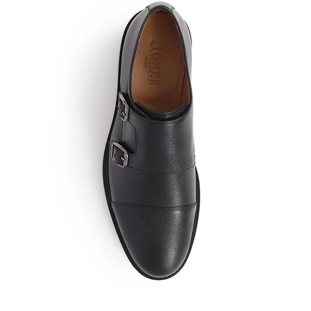 Ollie Leather Monk Shoes - OLLIE / 325 751 - Black Grain sold by Jones Bootmaker product image thumbnail 5