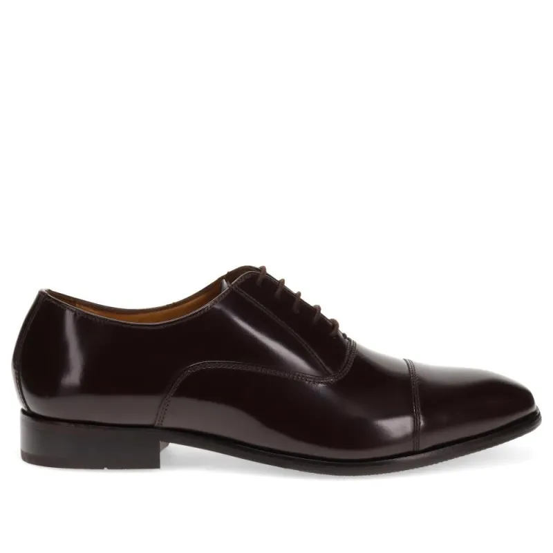 Marvin Leather Oxford Shoes - MARVIN / 325 748 - Dark Brown sold by Jones Bootmaker