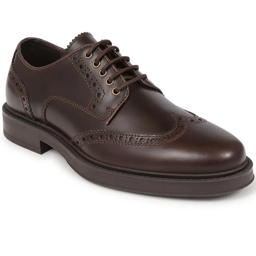 Kilmarnock Leather Lace-Up Shoes - KILMARNOCK / 325 899 - Dark Brown sold by Jones Bootmaker product image thumbnail 2