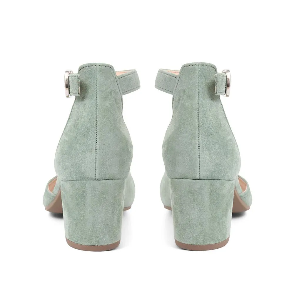 Gala Leather Heeled Sandals - GAB35521 / 321 578 - Mint sold by Jones Bootmaker product image thumbnail 3