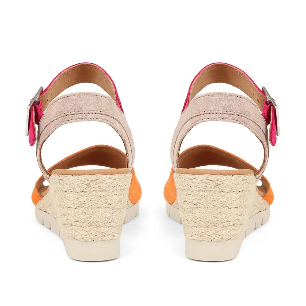 Nieve Two Strap Wedge Sandals - GAB31516 / 317 910 - Multi sold by Jones Bootmaker product image thumbnail 3