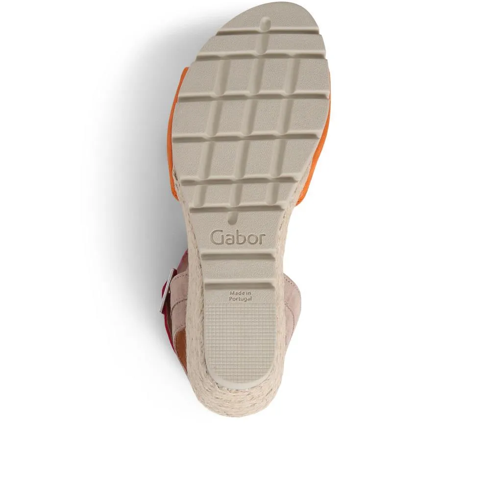 Nieve Two Strap Wedge Sandals - GAB31516 / 317 910 - Multi sold by Jones Bootmaker product image thumbnail 5