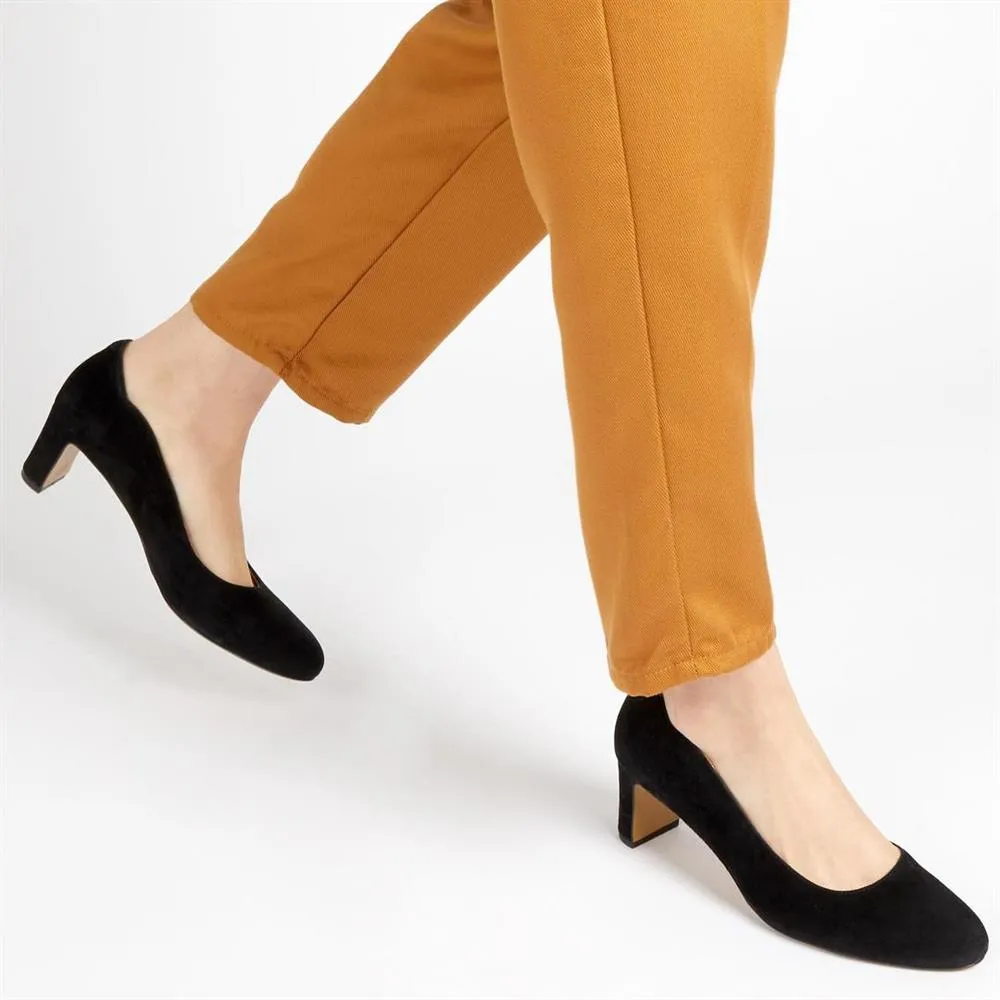 Zoey Leather Court Shoes - ZOEY / 323 597 - Black sold by Jones Bootmaker product image thumbnail 5