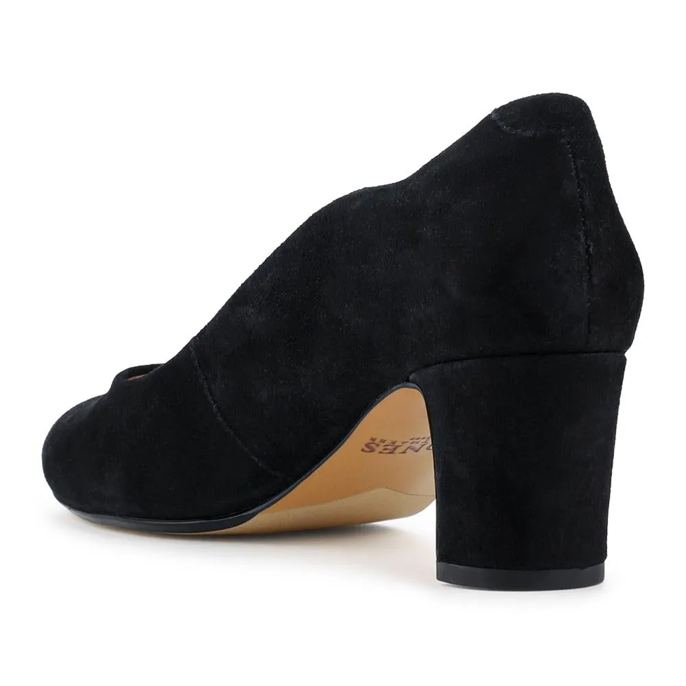 Zoey Leather Court Shoes - ZOEY / 323 597 - Black sold by Jones Bootmaker product image thumbnail 3