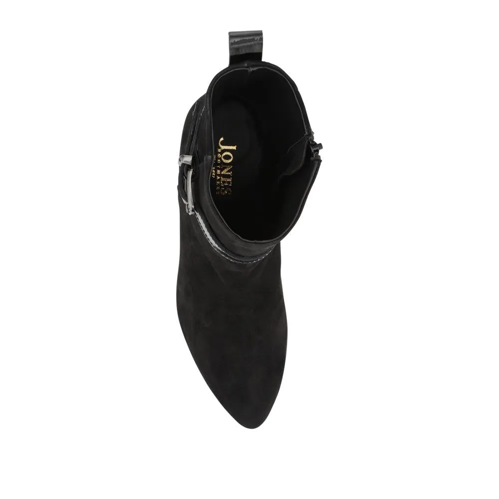 Nia Leather Buckle-Fasten Boots - NIA / 328 089 - Black Suede sold by Jones Bootmaker product image thumbnail 4