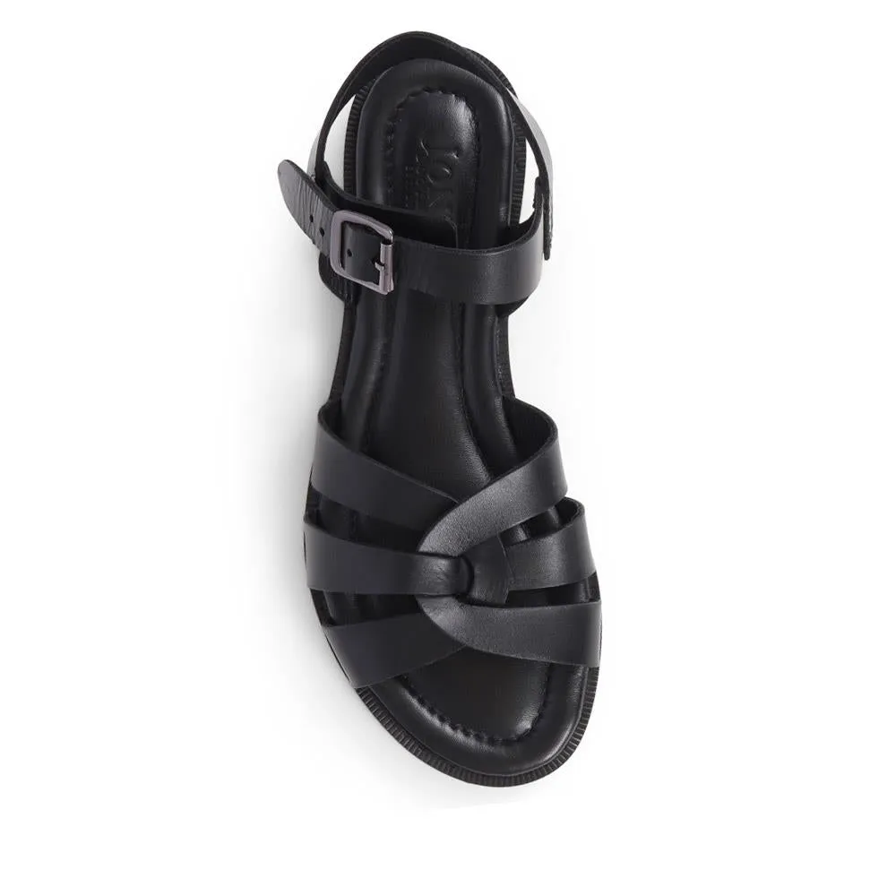 Inez Flat Sandals - INEZ / 325 183 - Black sold by Jones Bootmaker product image thumbnail 5