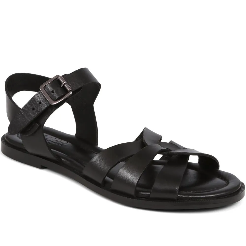 Inez Flat Sandals - INEZ / 325 183 - Black sold by Jones Bootmaker product image thumbnail 2