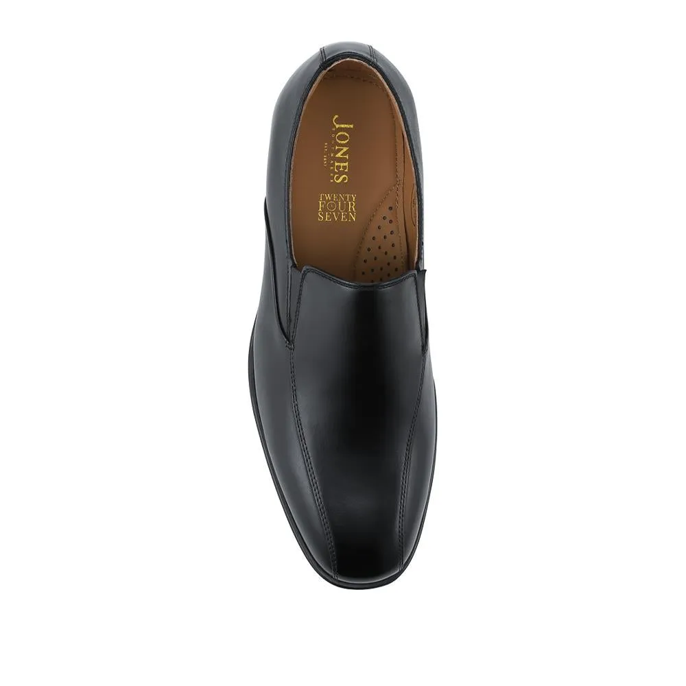 Rothbury Wide Fit Slip On Leather Loafers - ROTHBURY / 328 094 - Black sold by Jones Bootmaker product image thumbnail 4