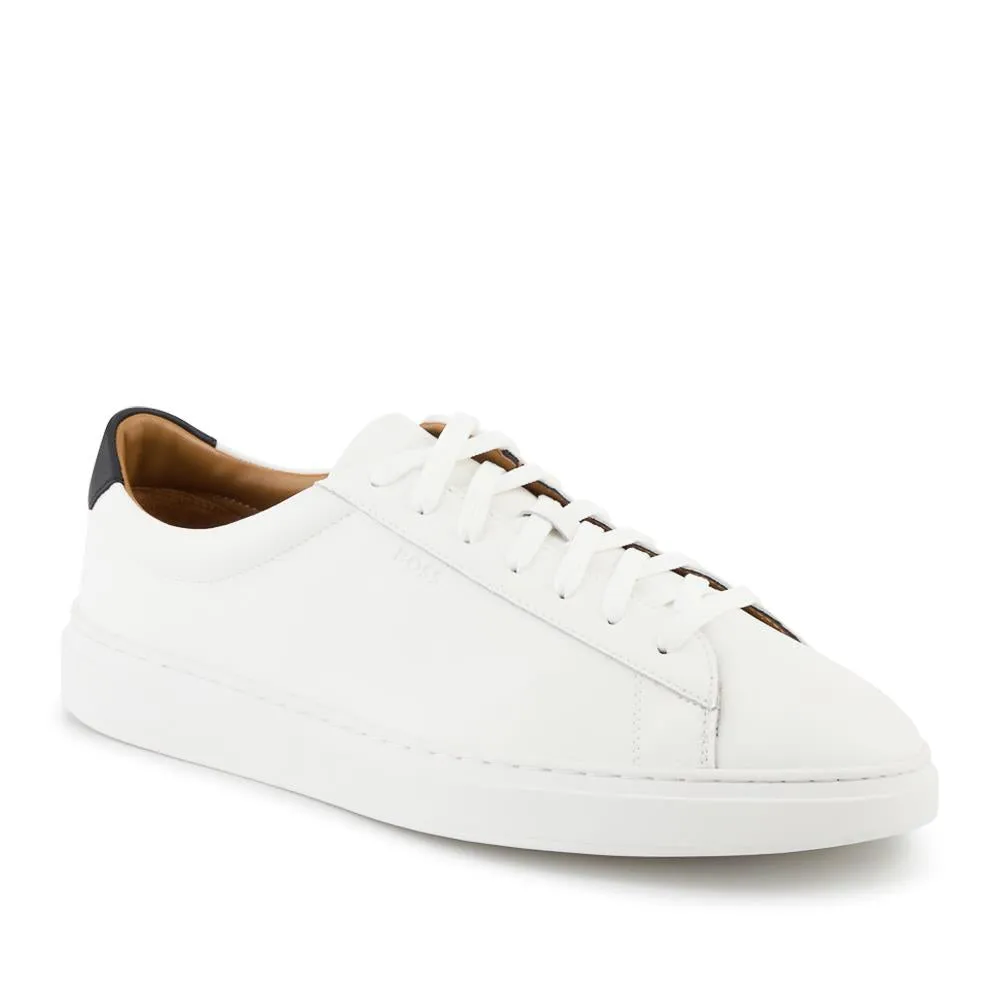 Hugo Boss Leather Lace Up Trainers - HUGO42501 / 327 809 - White sold by Jones Bootmaker product image thumbnail 2