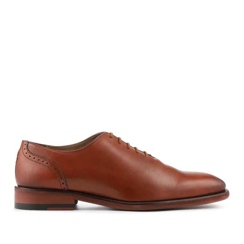 Oliver Sweeney Cropwell Polished Leather Oxfords - OLIVR42502 / 328 552 - Tan sold by Jones Bootmaker