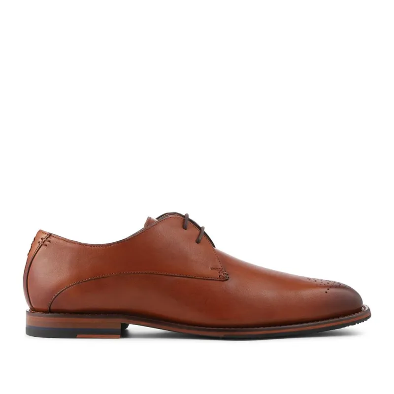 Oliver Sweeney Joel Antiqued Leather Derby Shoes - OLIVR42500 / 328 550 - Tan sold by Jones Bootmaker