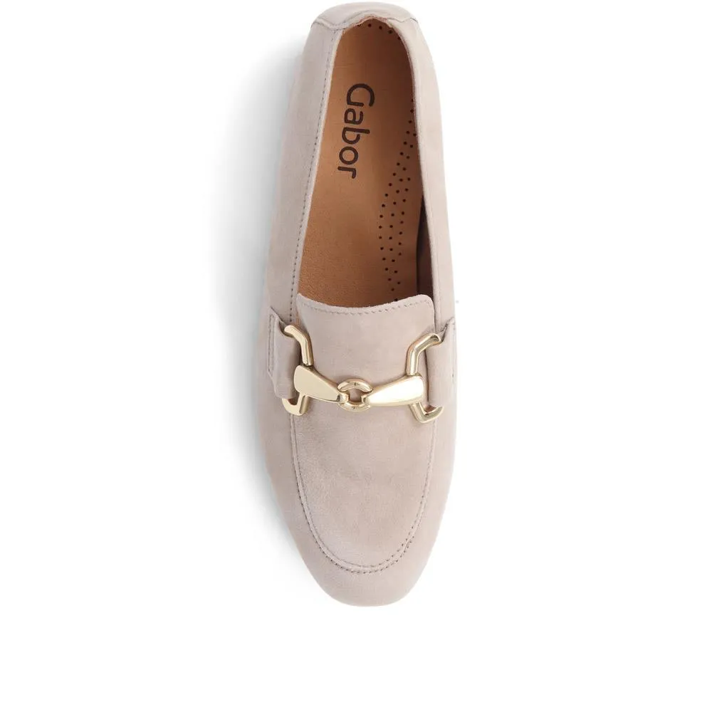 Jangle Gabor Suede Buckle Loafers - GAB37500 / 323 288 - Sand sold by Jones Bootmaker product image thumbnail 3