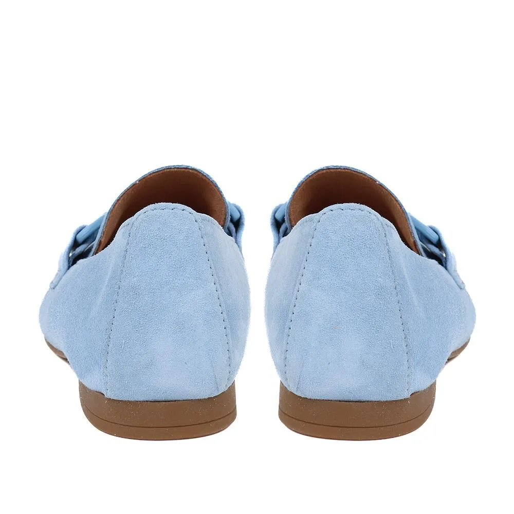 Jangle Gabor Suede Buckle Loafers - GAB37500 / 323 288 - Powder Blue sold by Jones Bootmaker product image thumbnail 3