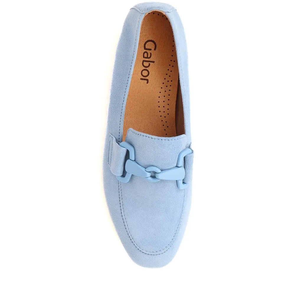 Jangle Gabor Suede Buckle Loafers - GAB37500 / 323 288 - Powder Blue sold by Jones Bootmaker product image thumbnail 5