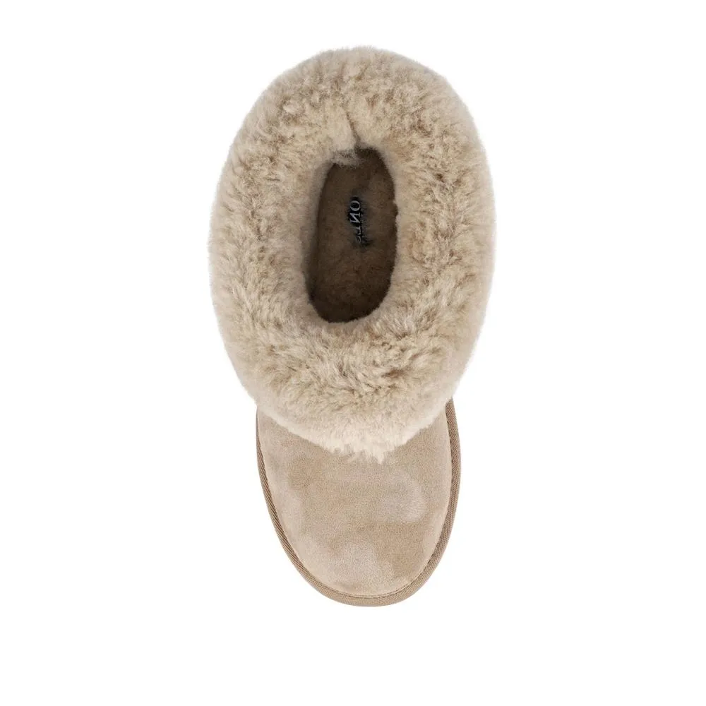 Froda Sheepskin-Lined Slippers - FRODA / 328 492 - Taupe sold by Jones Bootmaker product image thumbnail 4