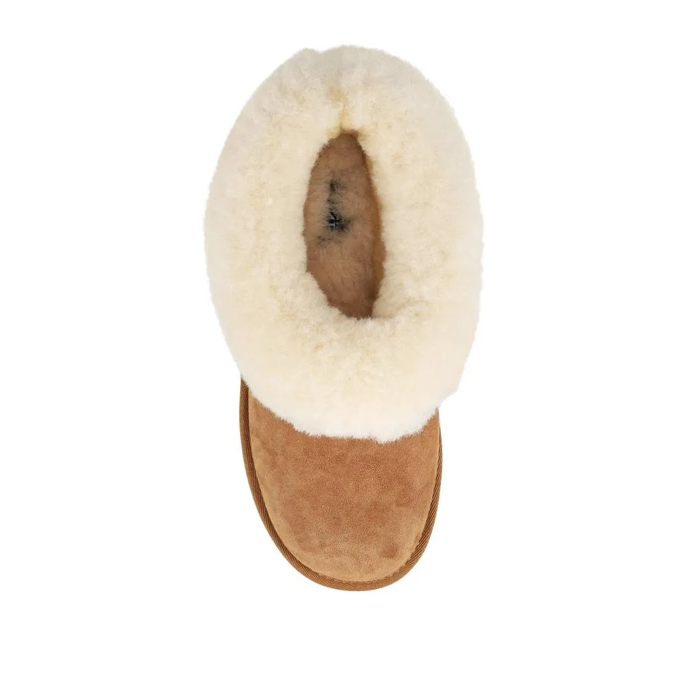 Froda Sheepskin-Lined Slippers - FRODA / 328 492 - Chestnut sold by Jones Bootmaker product image thumbnail 4