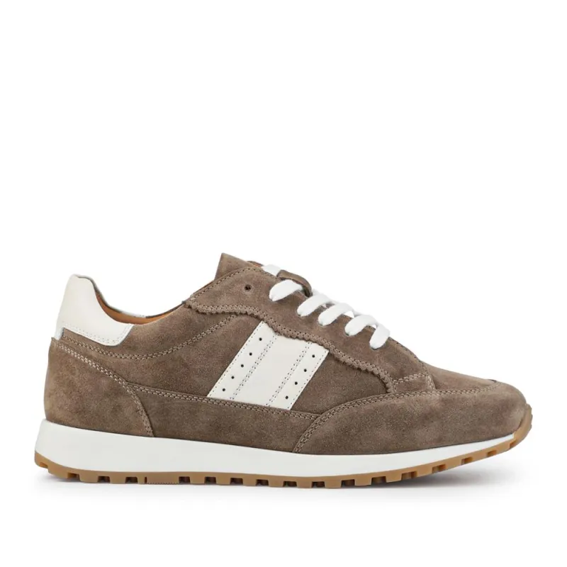 Amika Leather Grip Sole Trainers - AMIKA / 328 548 - Taupe sold by Jones Bootmaker