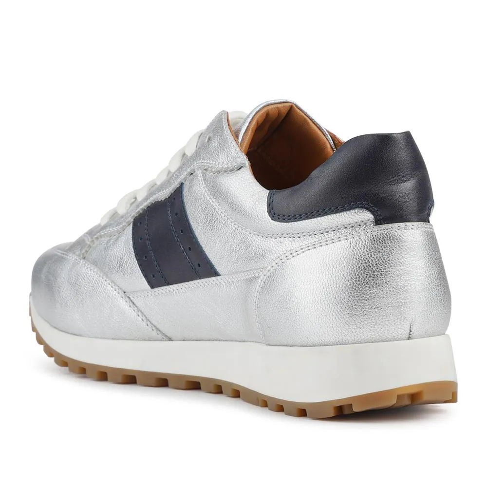 Amika Leather Grip Sole Trainers - AMIKA / 328 548 - Silver Comb sold by Jones Bootmaker product image thumbnail 3