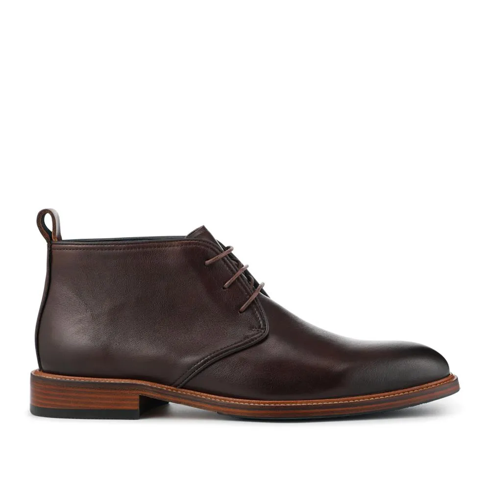 Fabbrino Leather Chukka Boots - FABBRINO / 328 621 - Brown sold by Jones Bootmaker
