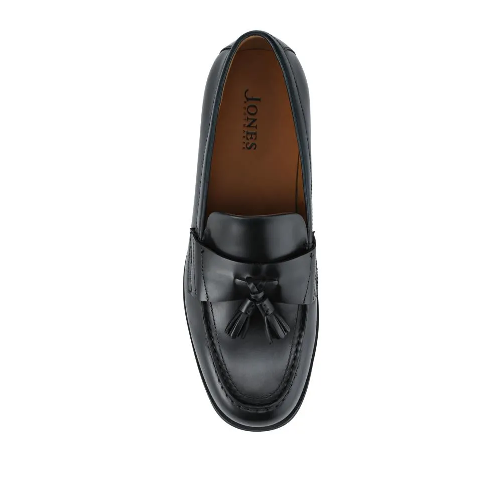 Rayleigh Leather Slip On Loafers - RAYLEIGH / 328 622 - Black Polished sold by Jones Bootmaker product image thumbnail 4