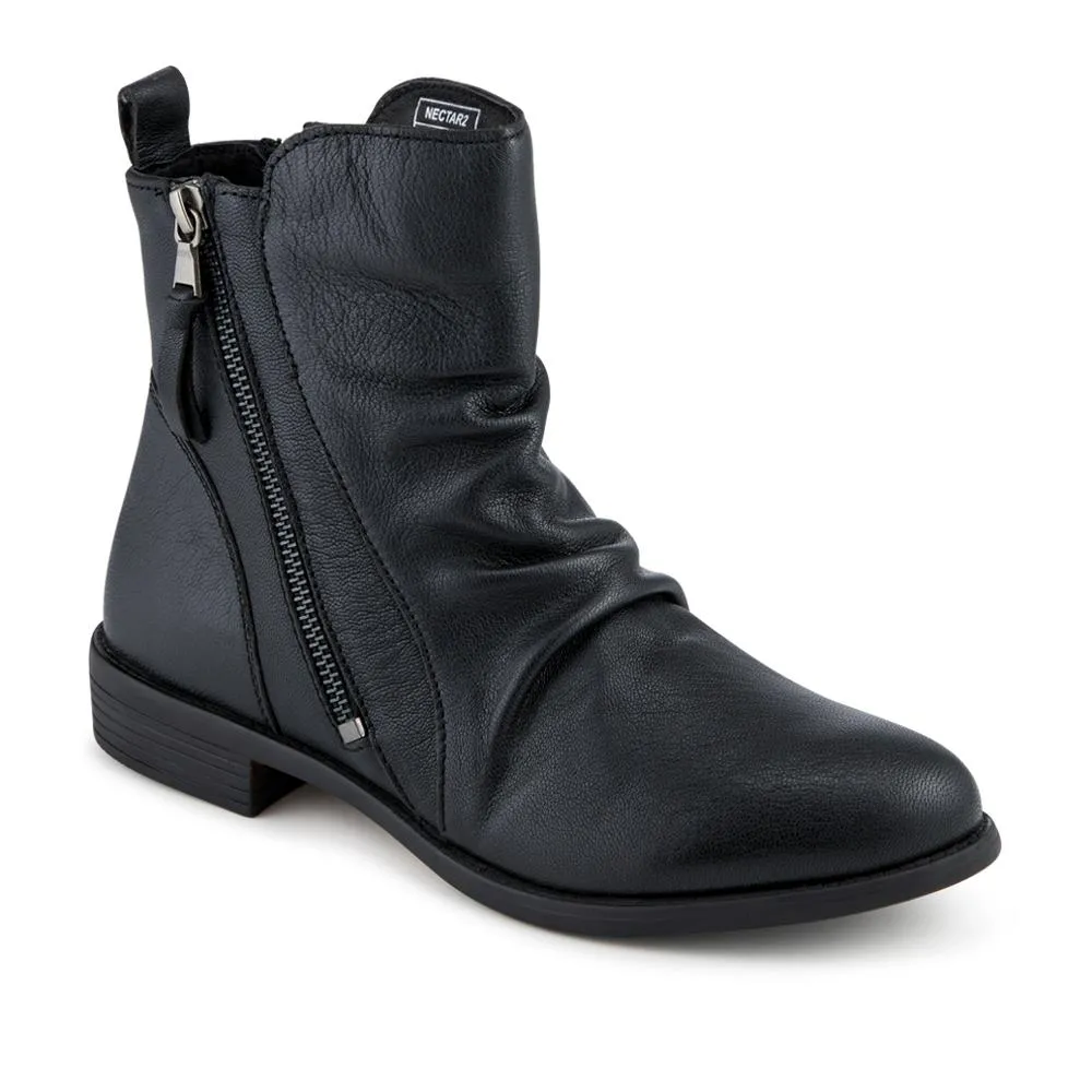 Nectar2 Leather Slouch Ankle Boots - NECTAR2 / 328 166 - Black sold by Jones Bootmaker product image thumbnail 2