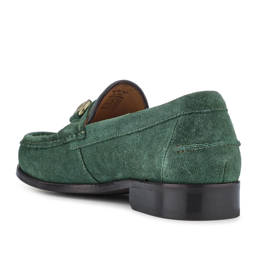 Roan Leather Slip-On Shoes - ROAN / 326 791 - Olive Suede sold by Jones Bootmaker product image thumbnail 3