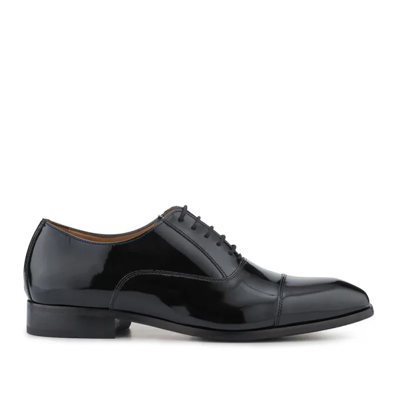 Marvin Leather Oxford Shoes - MARVIN / 325 748 - Black Patent sold by Jones Bootmaker