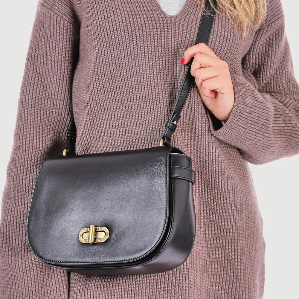 Vesper1 Leather Handbag - VESPER1 / 328 016 - Black sold by Jones Bootmaker product image thumbnail 5