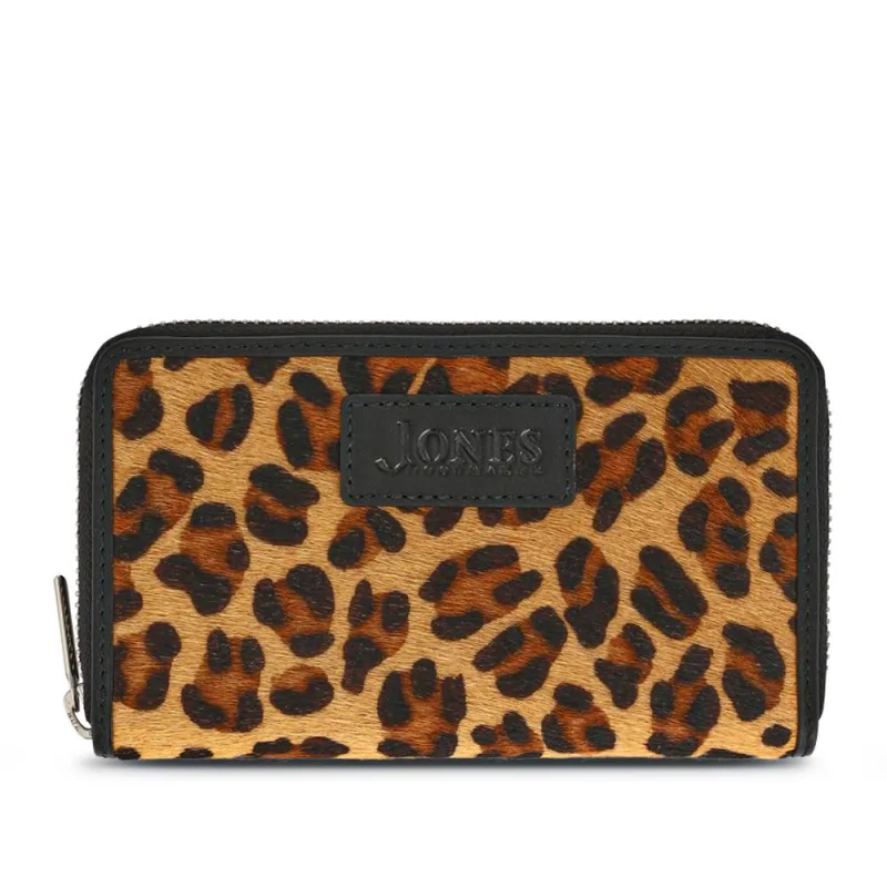 Vander Leather Wallet - VANDER / 328 537 - Leopard sold by Jones Bootmaker