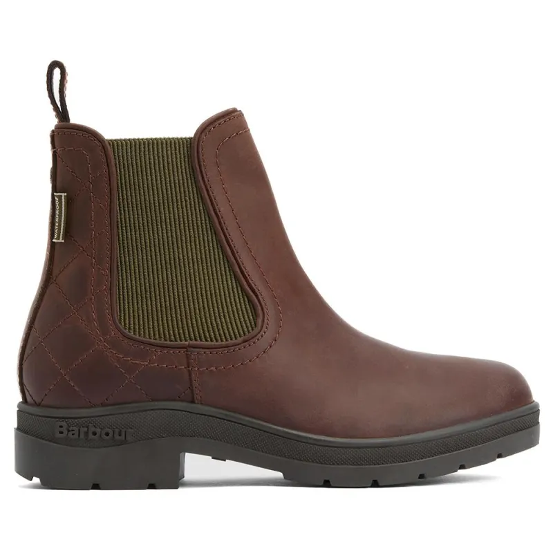 Barbour Amble Waterproof Chelsea Boots - BARBR42505 / 328 564 - Chocolate made by Barbour