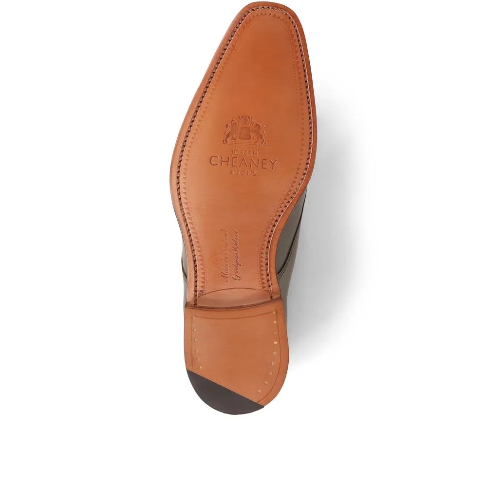 Goodyear welted leather brogues - LIVERPOOL2 / 324 003 - Green sold by Jones Bootmaker product image thumbnail 3