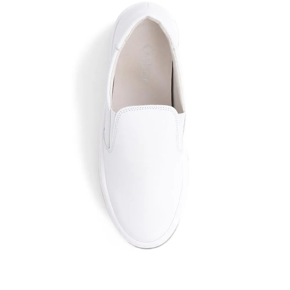 Compass Leather Pumps - GAB37518 / 323 537 - White sold by Jones Bootmaker product image thumbnail 4