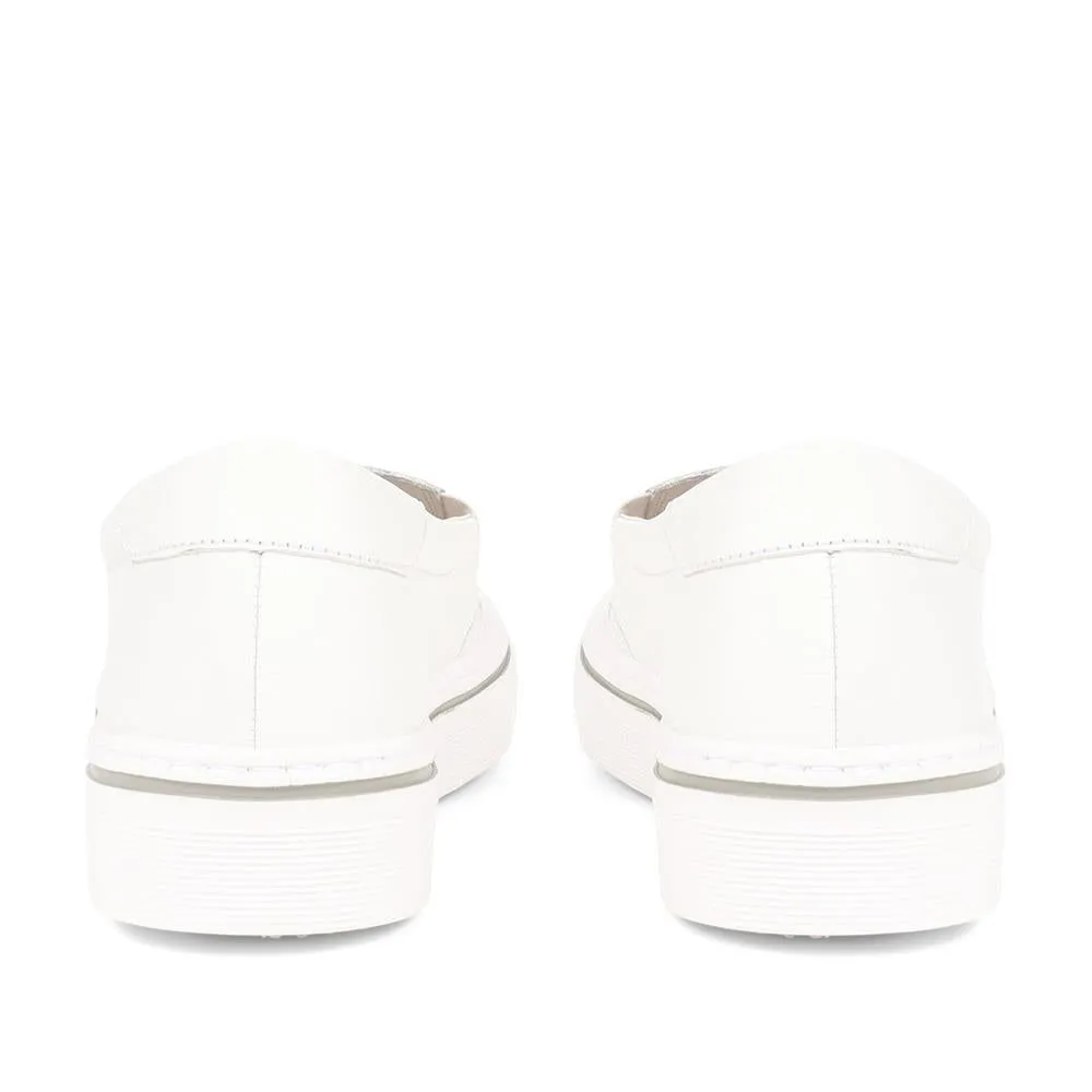 Compass Leather Pumps - GAB37518 / 323 537 - White sold by Jones Bootmaker product image thumbnail 3