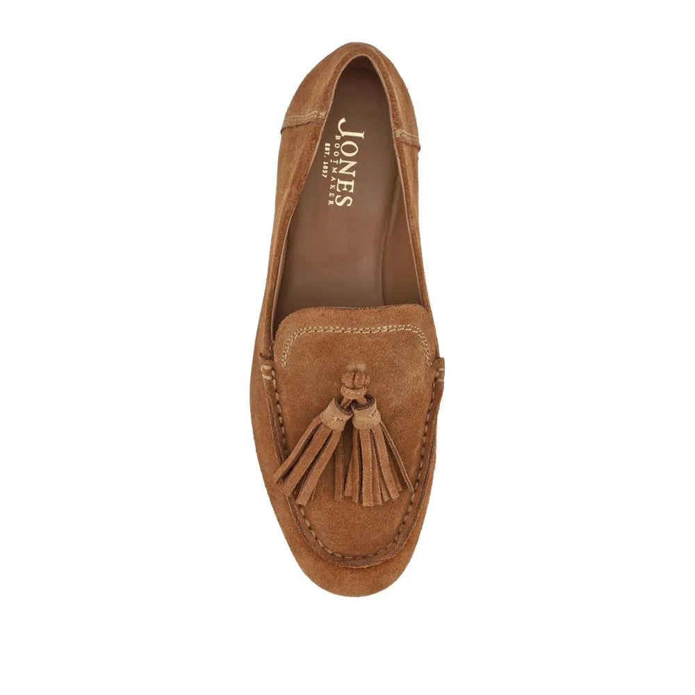 Lucee Tasselled Leather Loafers - LUCEE / 328 547 - Brown Suede sold by Jones Bootmaker product image thumbnail 4