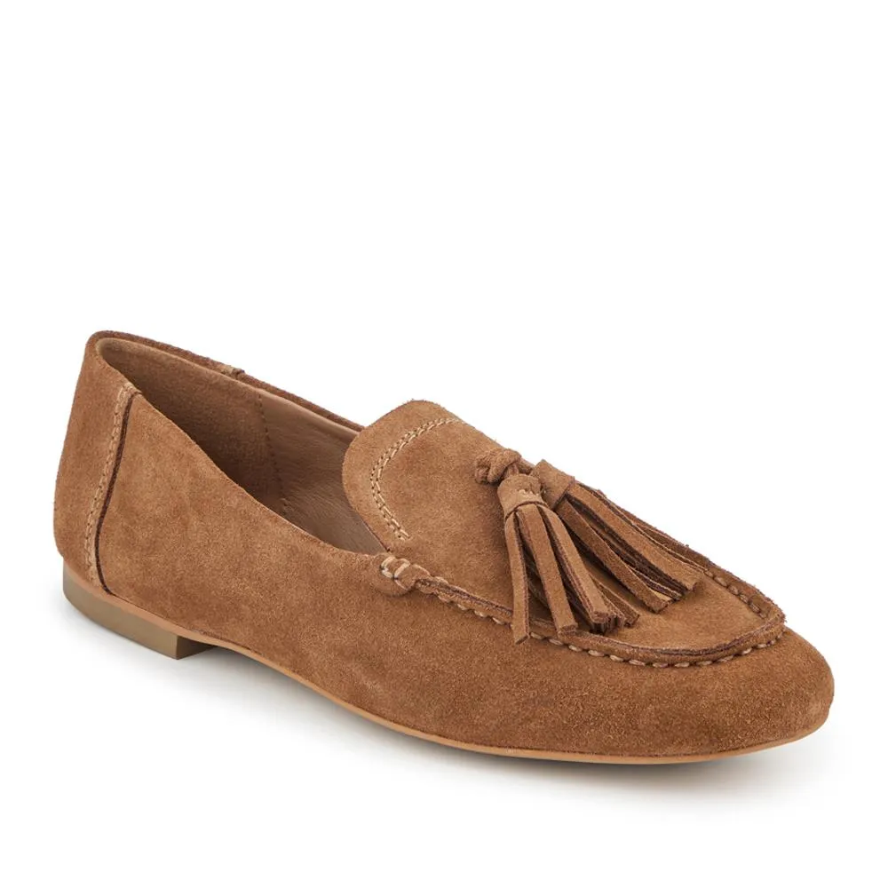 Lucee Tasselled Leather Loafers - LUCEE / 328 547 - Brown Suede sold by Jones Bootmaker product image thumbnail 2