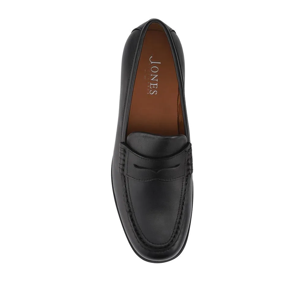Quadir Slip On Leather Penny Loafers - QUADIR / 328 620 - Black sold by Jones Bootmaker product image thumbnail 4