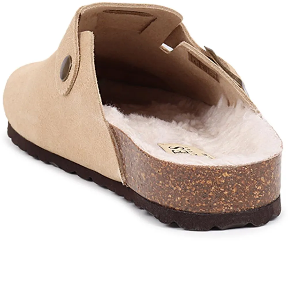 Freida Mules Slippers - FREIDA / 326 251 - Chestnut sold by Jones Bootmaker product image thumbnail 3