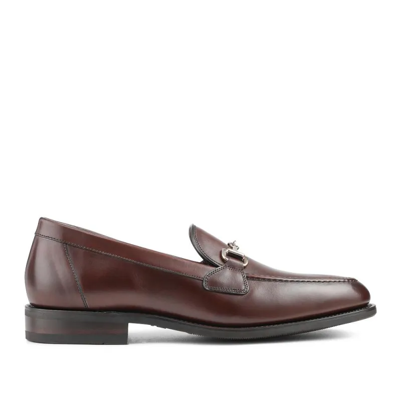 Loake Leather Buckled Loafers - LOA42500 / 328 636 - Dark Brown sold by Jones Bootmaker