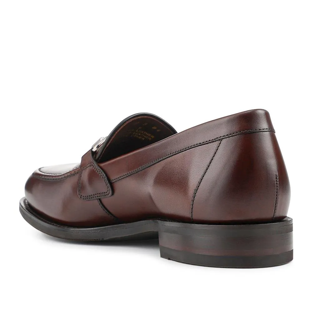 Loake Leather Buckled Loafers - LOA42500 / 328 636 - Dark Brown sold by Jones Bootmaker product image thumbnail 3