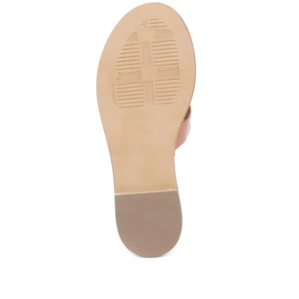 Lilli Leather Mule Sandals - LILLI / 323 349 - Tan sold by Jones Bootmaker product image thumbnail 5