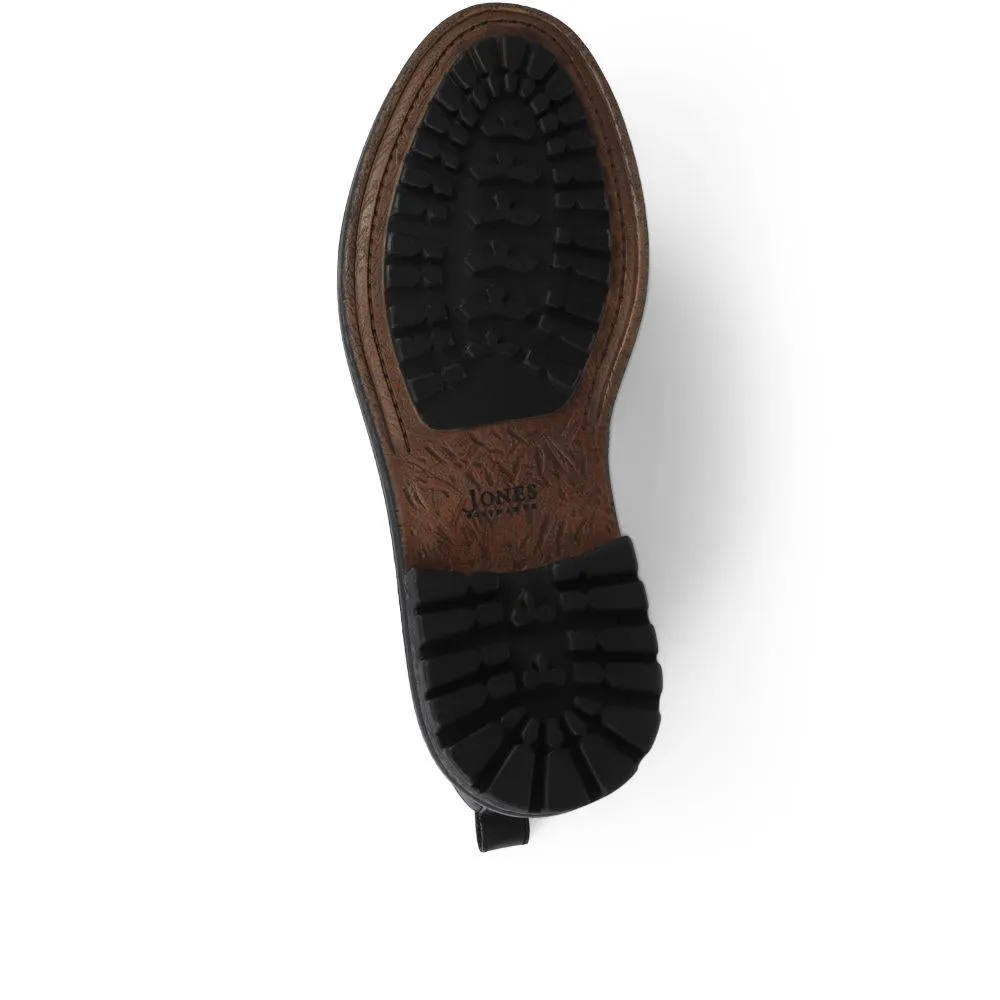 Koby Leather Brogue Boot - KOBY / 319 250 - Buff Black sold by Jones Bootmaker product image thumbnail 4